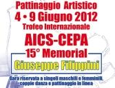 Resultados completos de Trofeo G. Filippini 2012. Italia.